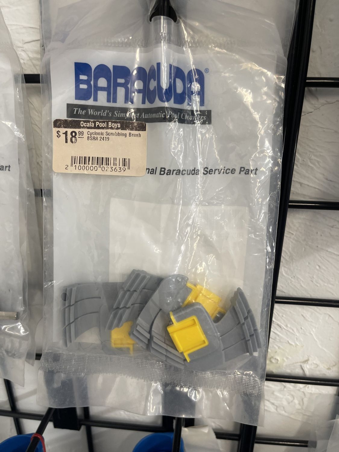 Cleaner Parts - Zodiac - Cyclonic Scrubbing Brush 4pk - WLB-14 - 2419