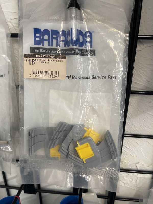 Cleaner Parts - Zodiac - Cyclonic Scrubbing Brush 4pk - WLB-14 - 2419