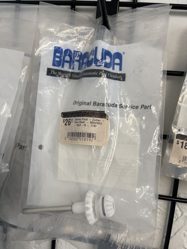 Cleaner Parts - Zodiac - Drive Shaft  - MX8/MX6 - WLB-10 - 1740