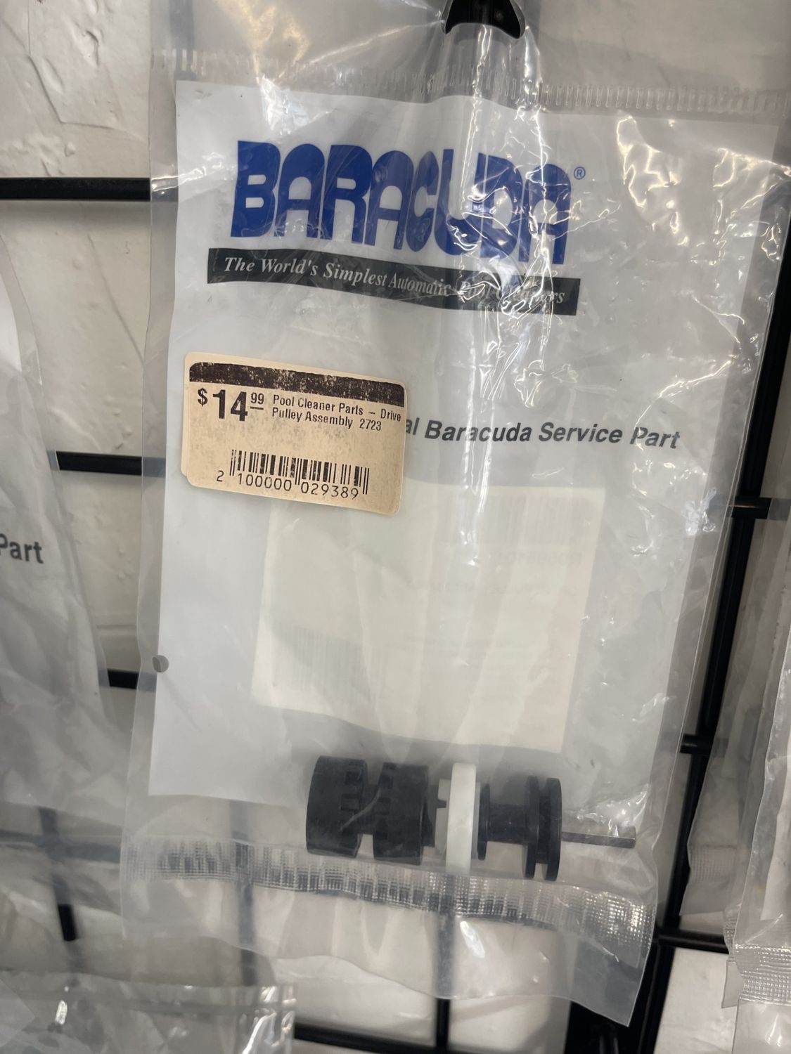 Cleaner Parts - Drive Pulley Assembly - MX6 - WLB-11 - 2723