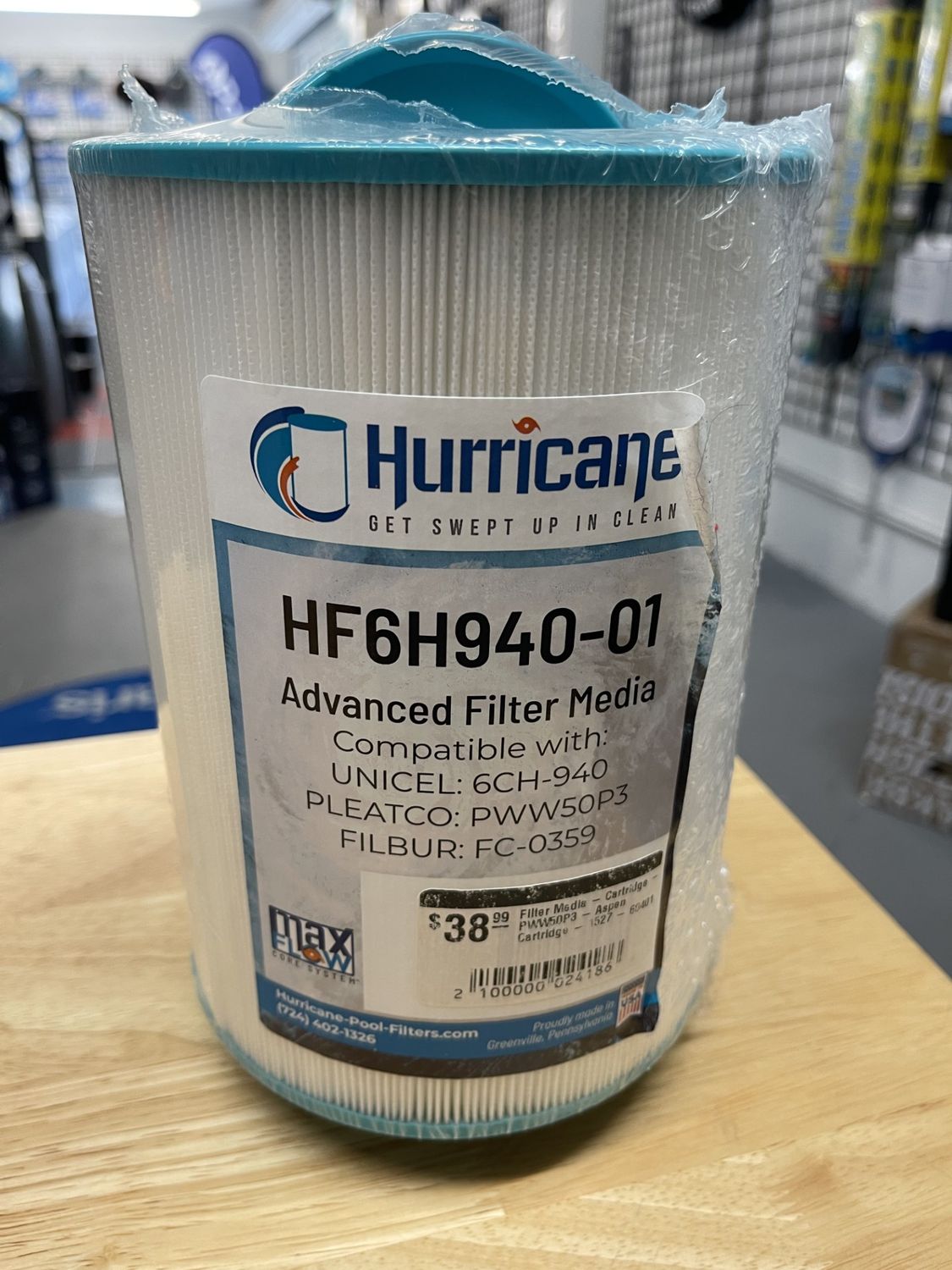 Filter Media - Cartridge - PWW50P3 - Aspen Cartridge - 1527 - 60401