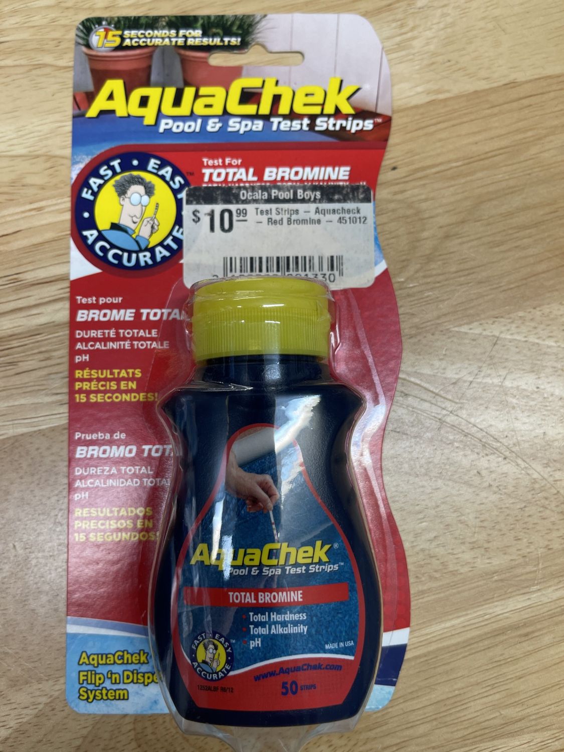 Test Strips - Aquacheck - Red Bromine - 451012