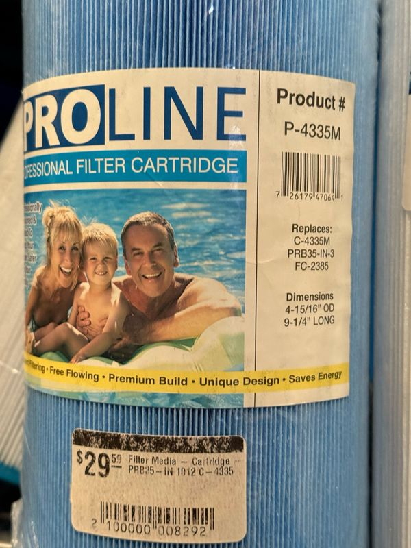 Proline P-4335M Filter Proline P-4335M Filter