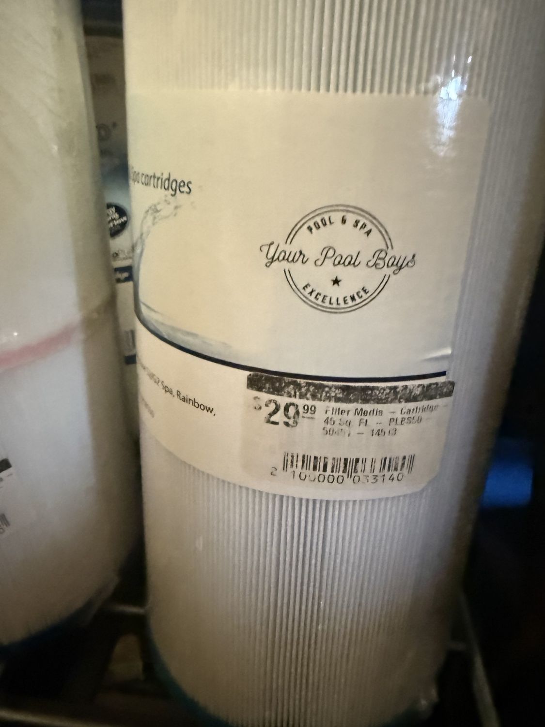 Filter Media - Cartridge - 45 Sq. Ft. - PLBS50 - 50451 - 14513 Filter Media - Cartridge - 45 Sq. Ft. - PLBS50 - 50451 - 14513