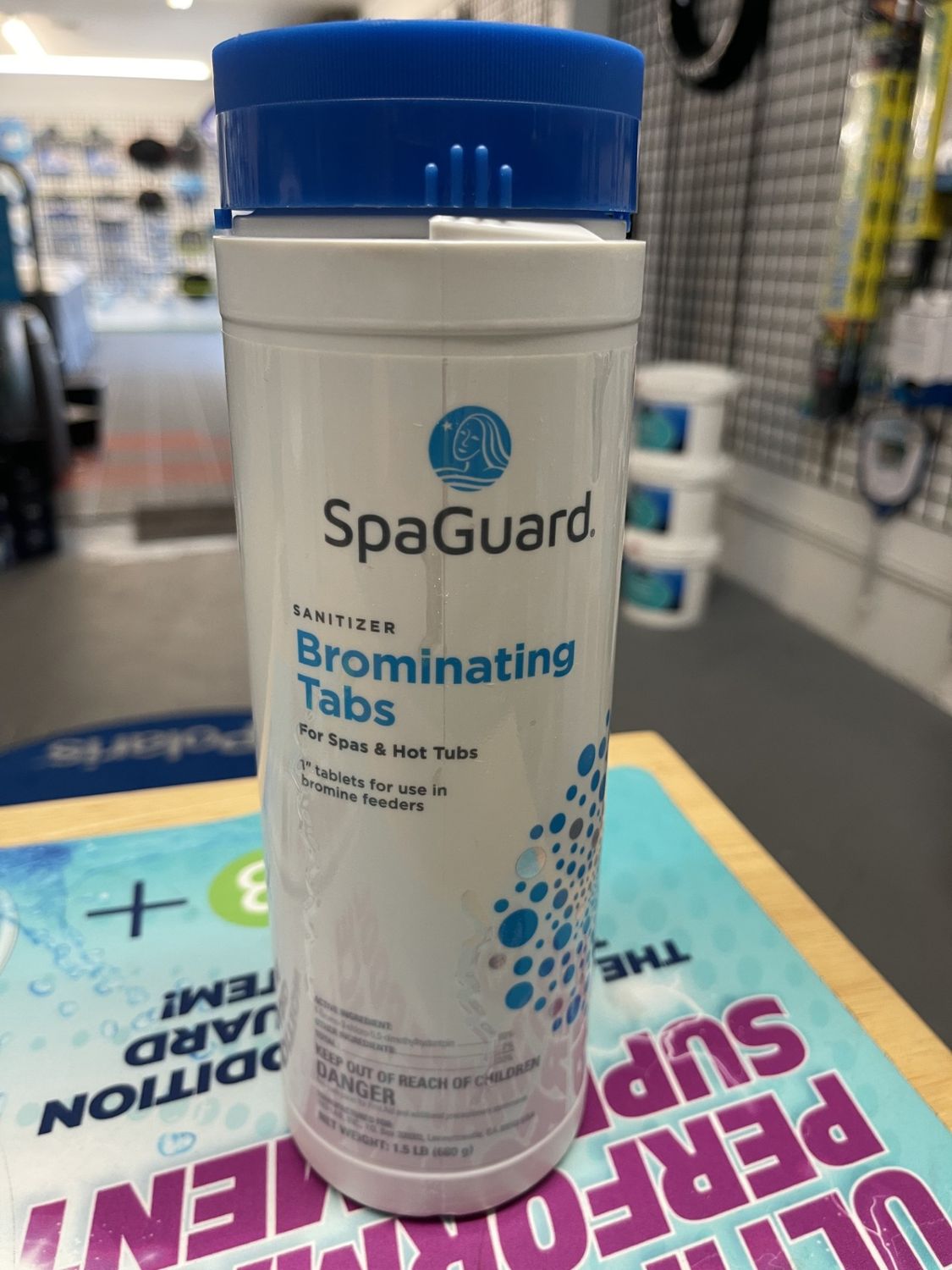 Sanitizer - Tabs - SpaGuard-Brominating tabs- 1.5lb 42608 Sanitizer - Tabs - SpaGuard-Brominating tabs- 1.5lb 42608