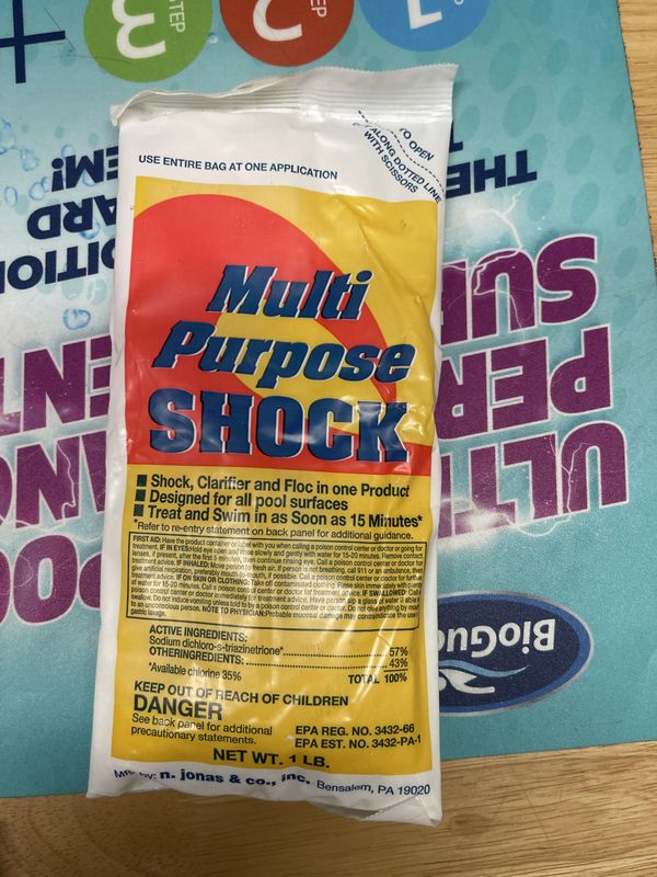 Sanitizer - Shock - Spectrum - Multi Purpose Shock -  1lb 2693