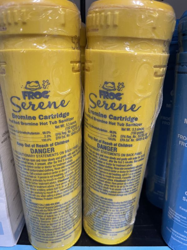 Sanitizer - Spa Frog Serene - Bromine - Yellow Cartridge  - Single- 253