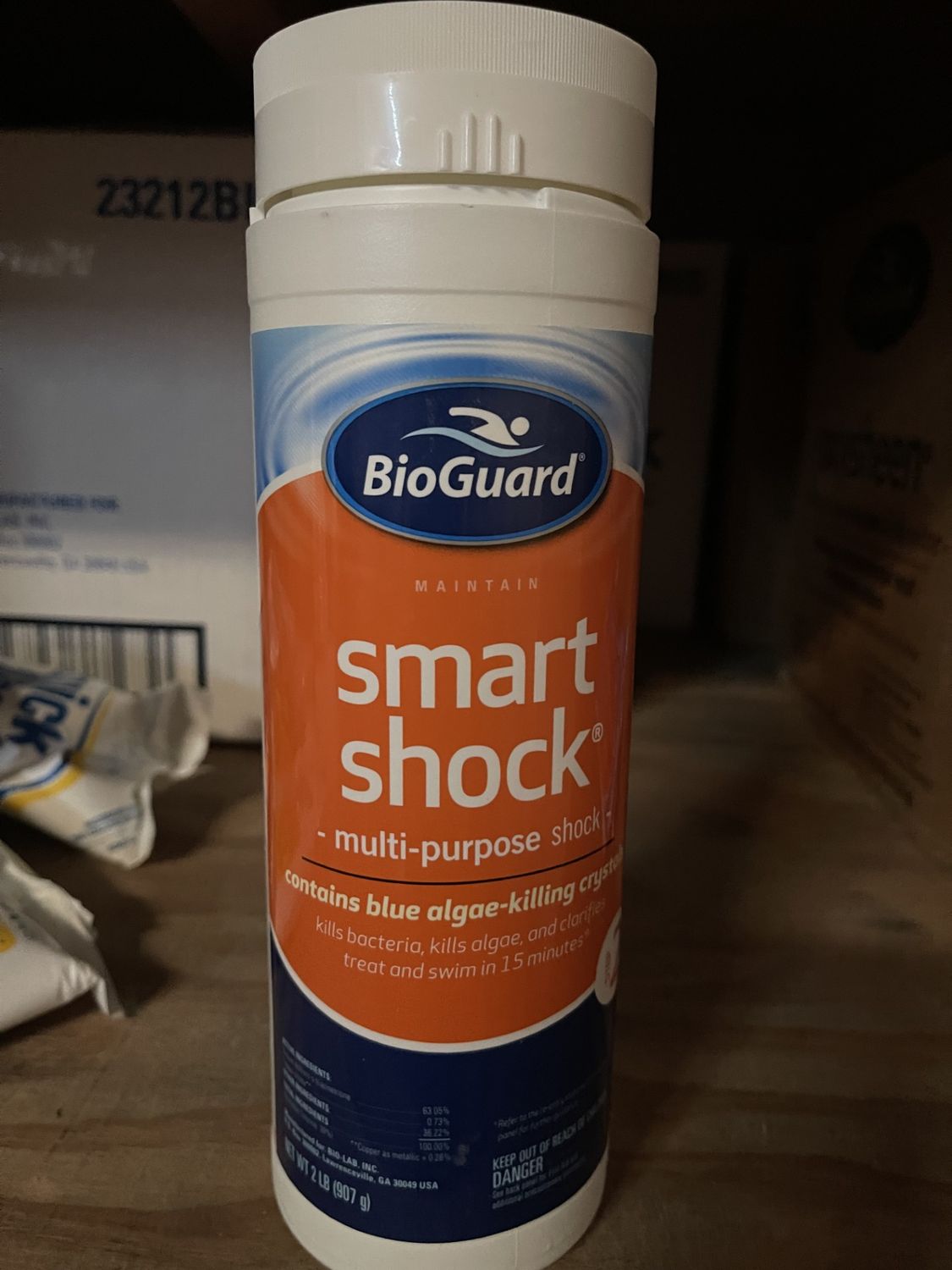 Sanitizer - Shock - BioGuard - Smart Shock - 2lb 519 Sanitizer - Shock - BioGuard - Smart Shock - 2lb 519