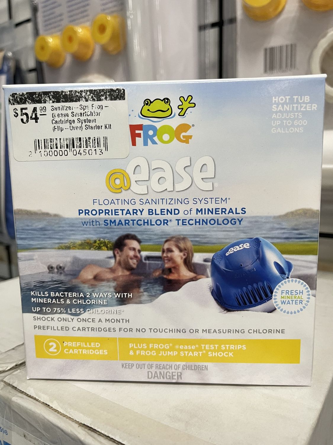 Sanitizer-Spa Frog- @ease SmartChlor Cartridge System (Flip-Over) Starter Kit 6473-192 Sanitizer-Spa Frog- @ease SmartChlor Cartridge System (Flip-Over) Starter Kit 6473-192