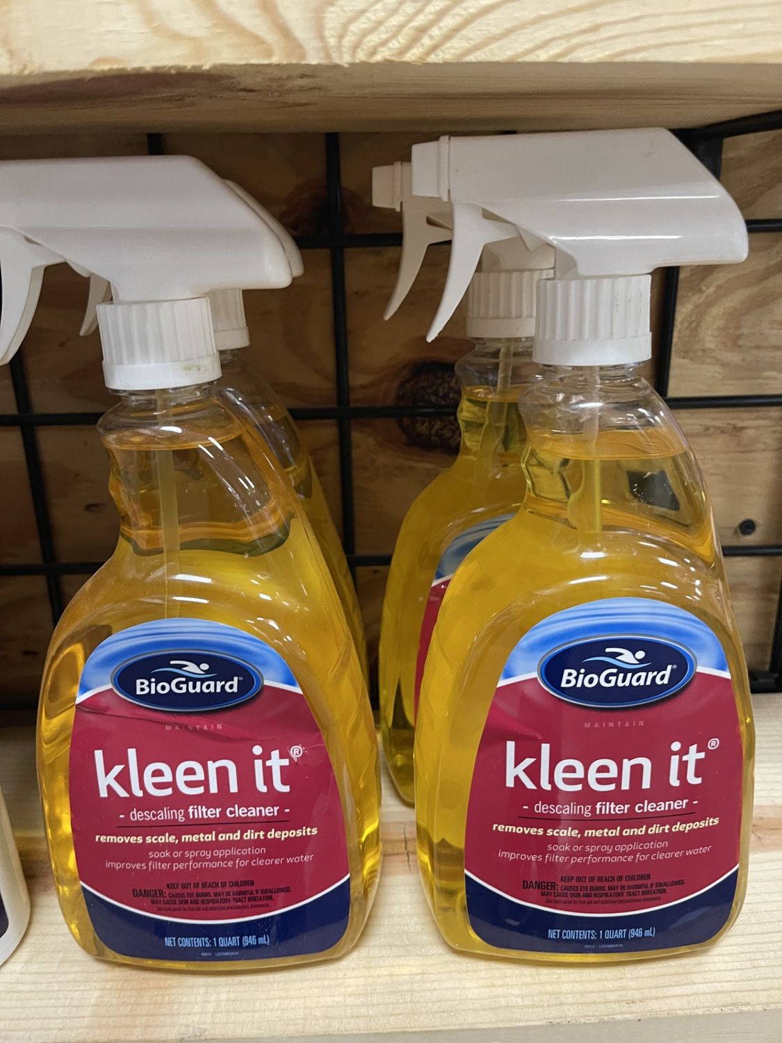 Maintain - Bioguard - Filter Cleaner - Kleen It - 1qt 23758 Maintain - Bioguard - Filter Cleaner - Kleen It - 1qt 23758