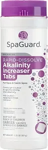 Balance- SpaGuard-Rapid dissolve- Alkalinity Increaser tab- 1.25lbs 42661