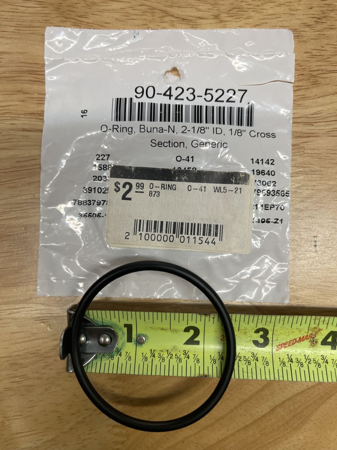 O-Ring - O-41 - WL5-21 - 873 O-Ring - O-41 - WL5-21 - 873