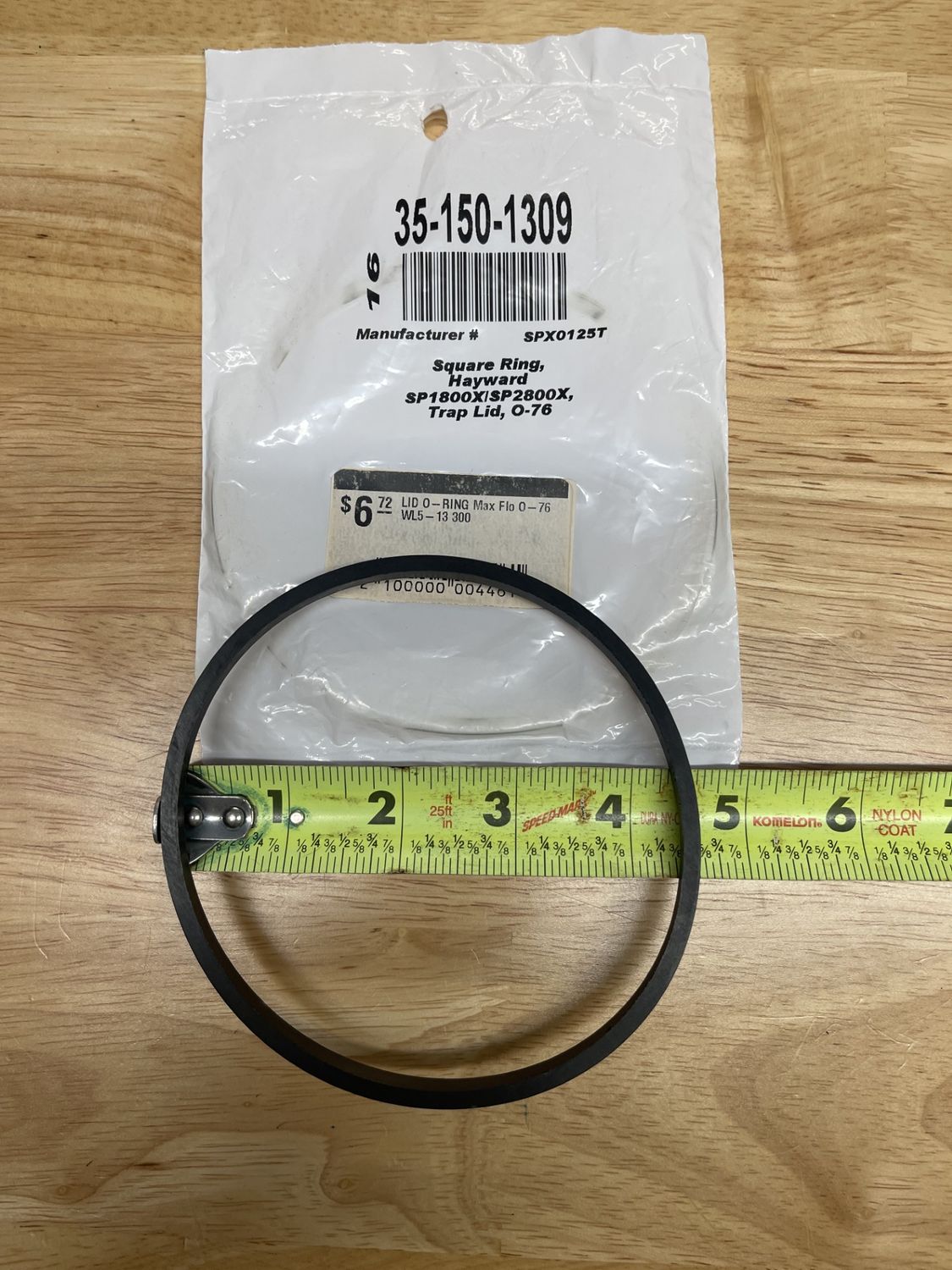 O-Ring - Tank Lid - Max Flo - O-76 - WL5-13 - 300 O-Ring - Tank Lid - Max Flo - O-76 - WL5-13 - 300