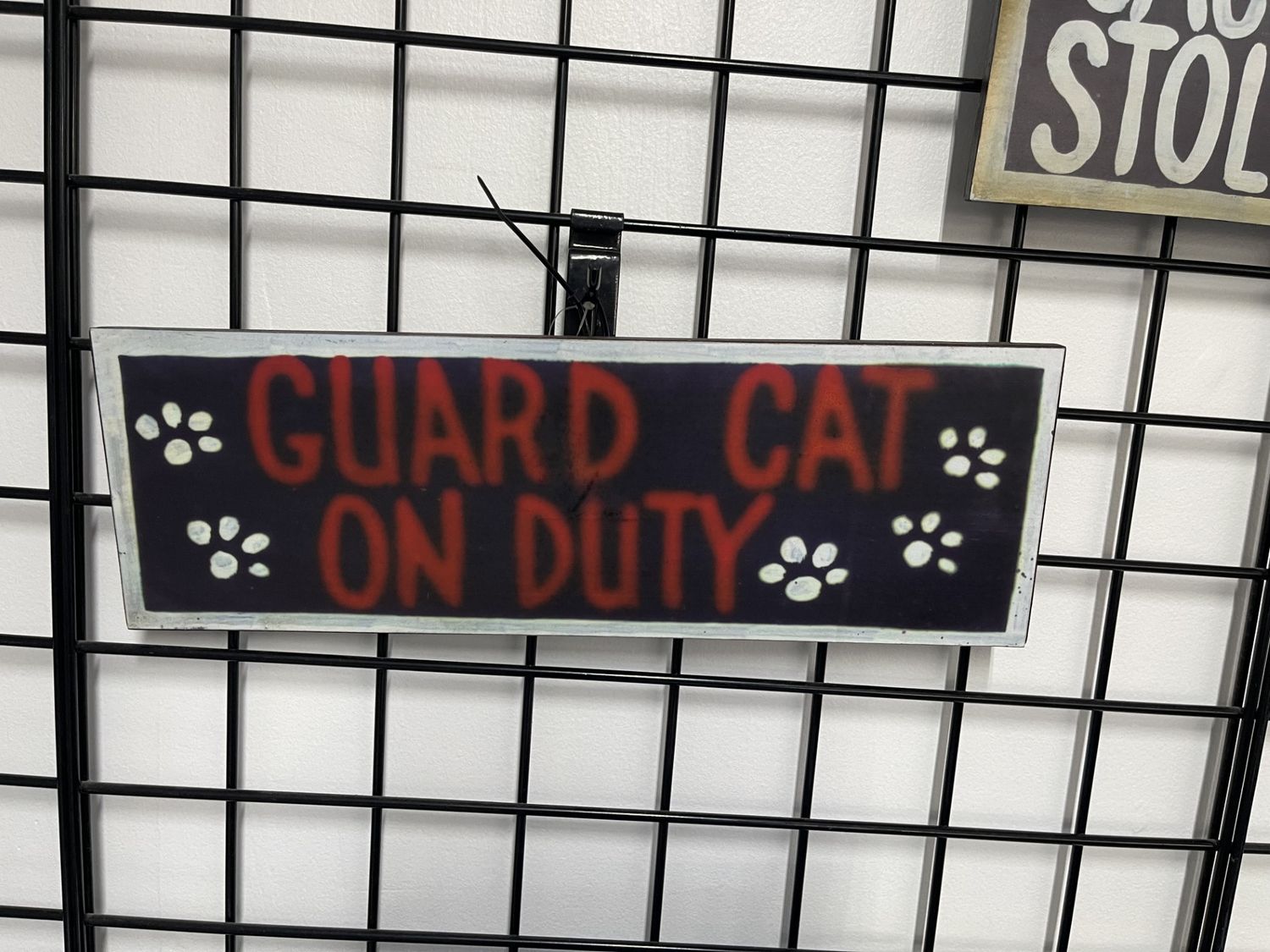 GUARD CAT ON DUTY 1952 GUARD CAT ON DUTY 1952