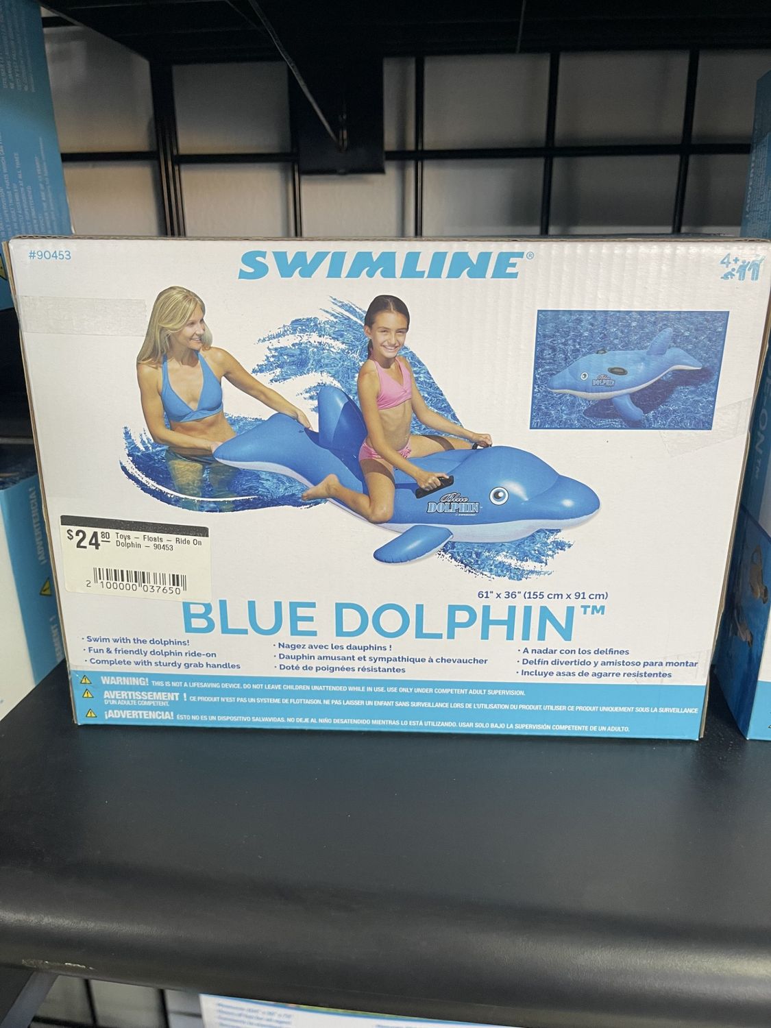 Toys - Floats - Ride On Dolphin - 90453 Toys - Floats - Ride On Dolphin - 90453