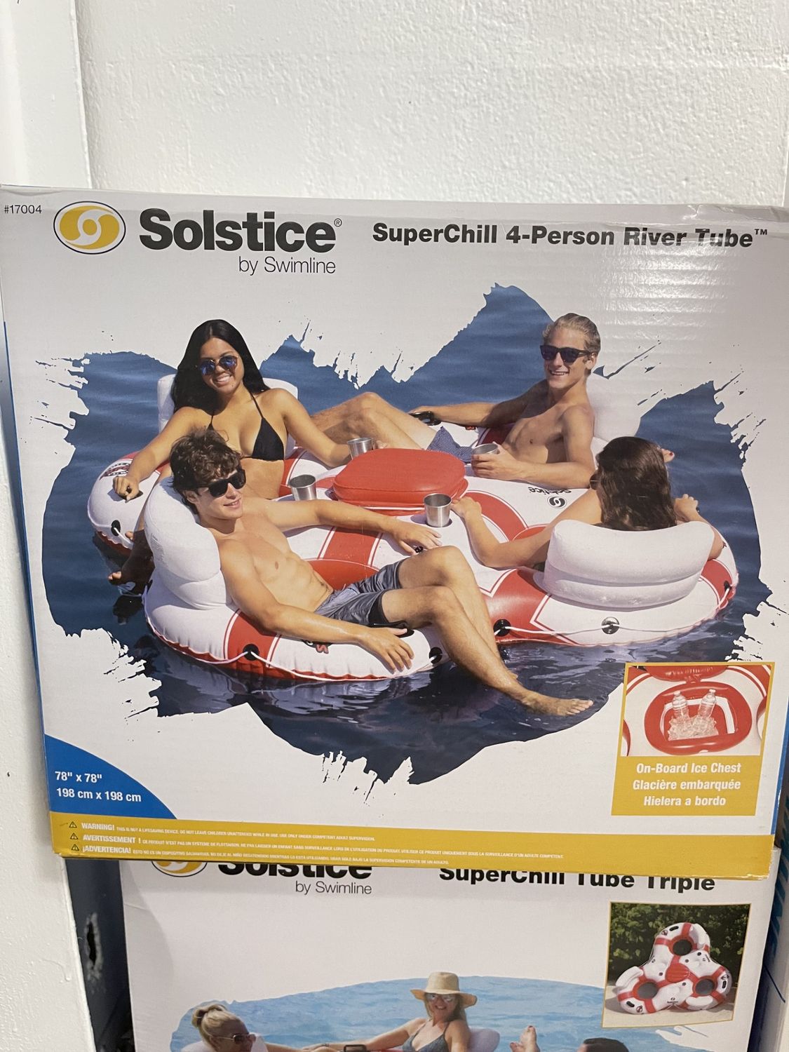 Floats - Super Chill 4 person River Tube 17004 Floats - Super Chill 4 person River Tube 17004