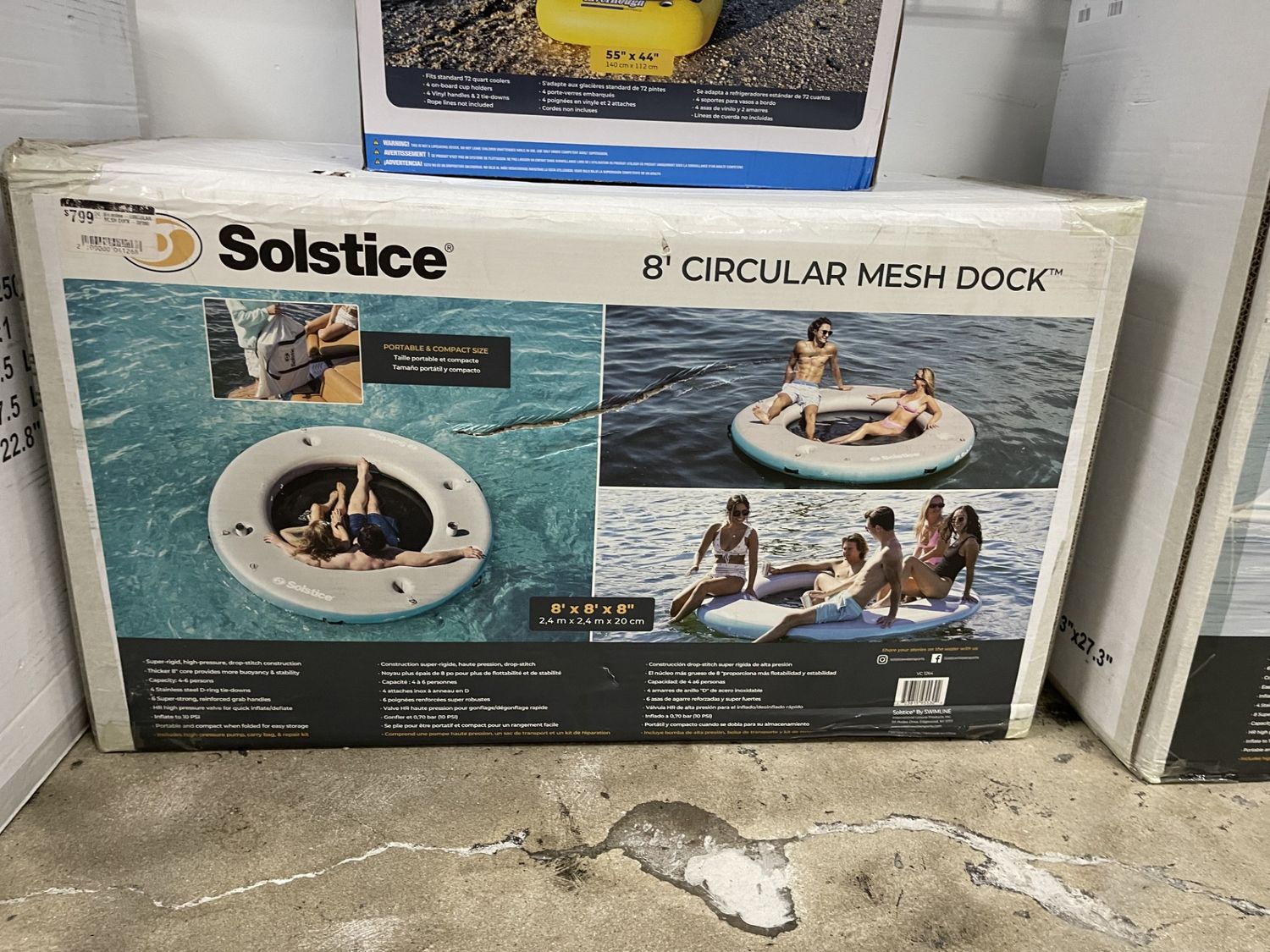 Swimline- CIRCULAR MESH DOCK- 38080 Swimline- CIRCULAR MESH DOCK- 38080