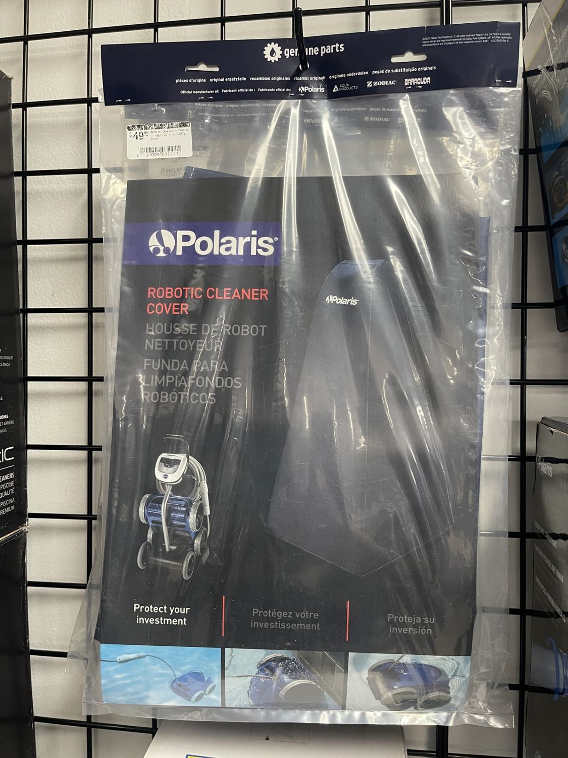 Robotic Cleaner - Polaris - Alpha IQ + - Caddy Cover Robotic Cleaner - Polaris - Alpha IQ + - Caddy Cover
