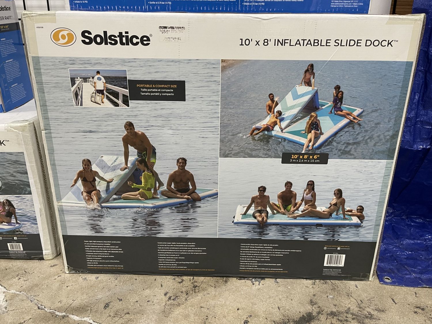 Swimline-  Convertible SLIDE DOCK-  36108