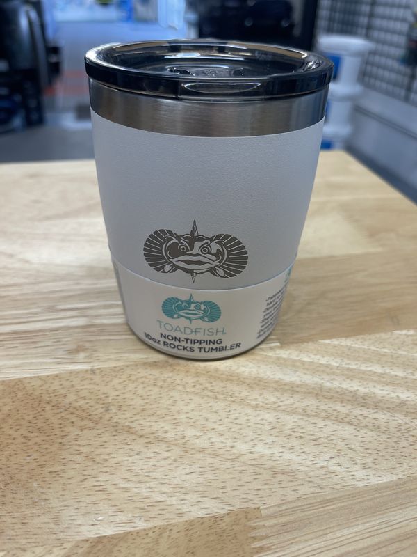 ToadFish - Rocks 10oz Tumbler - White - 1076