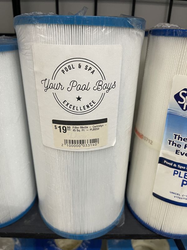 Filter Media - Cartridge - 45 Sq. Ft. - PLBS50 - 50451 - 14513
