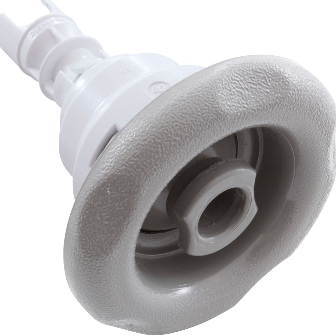 Jet Intl, WW Poly Storm, 3-3/8"fd, Dir, Text Scal, Sterling Slvr