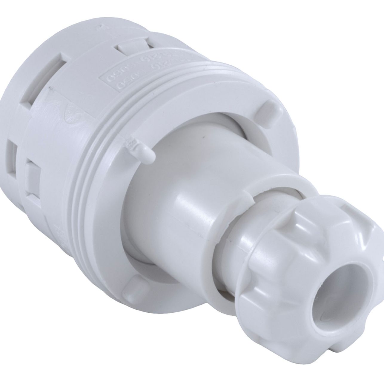 Nozzle, Waterway Poly Jet Caged Style, Dir, 2-5/8" White