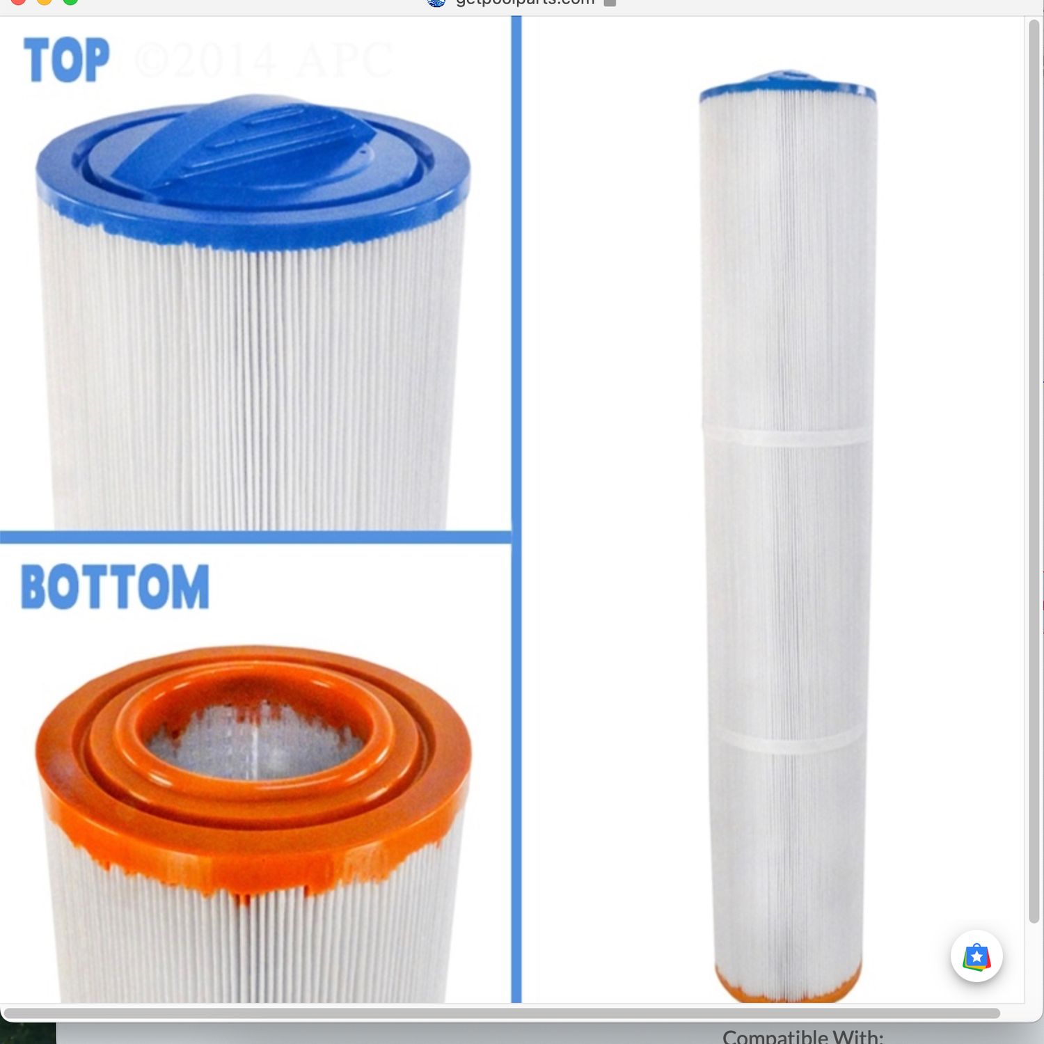 Cartridge - CFRC-4351 - 50sqft FC-0184