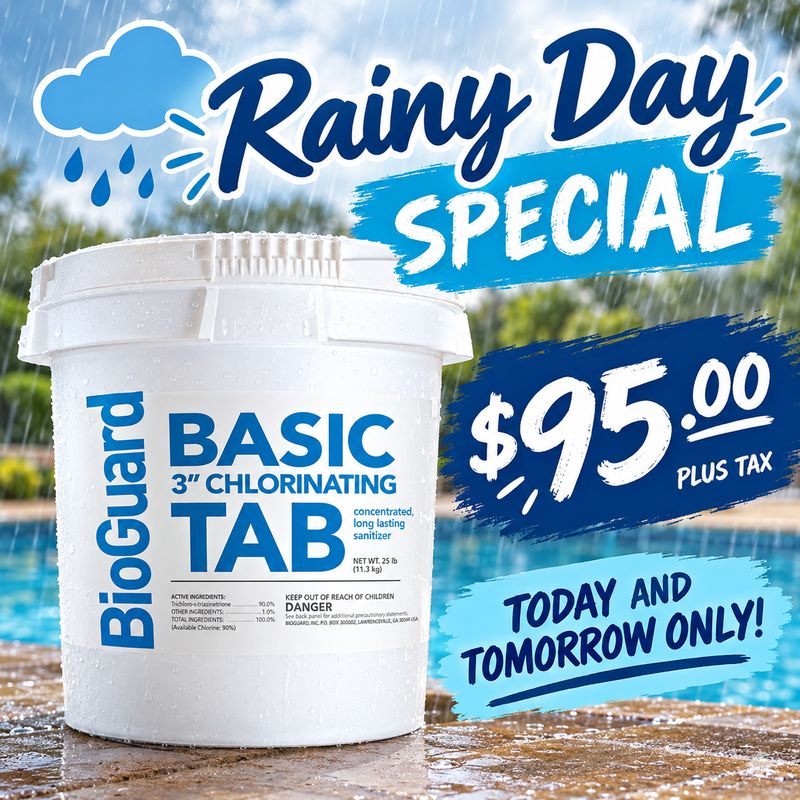 BioGuard 25lbs Chlorine Tablet Bucket