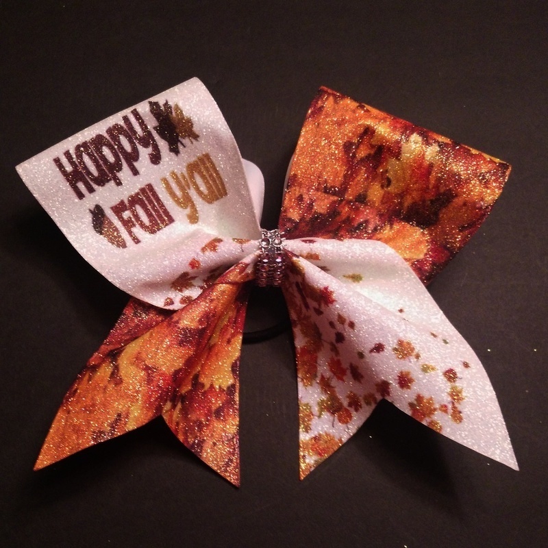 Fall Y'all Glitter Bow