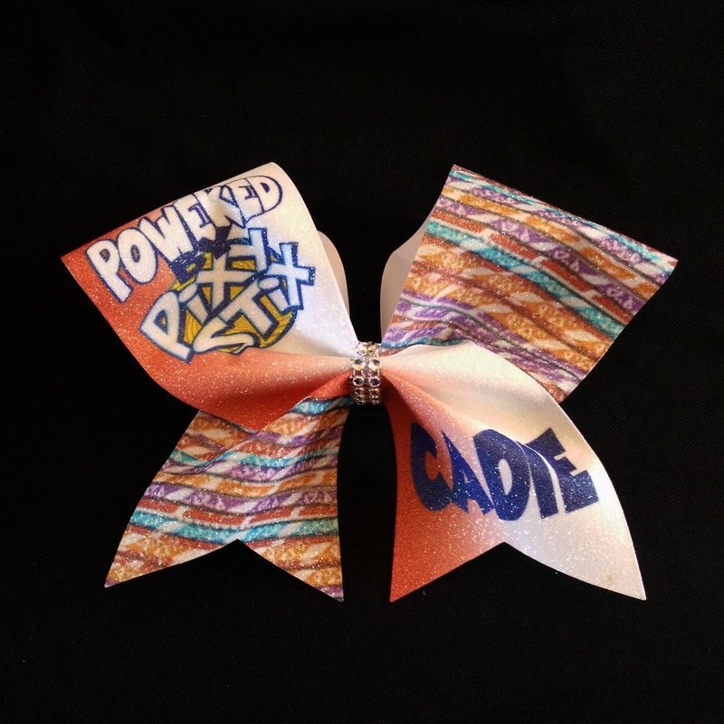 Pixie Stix PERSONALIZED Glitter Bow