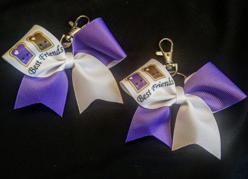 Best Friends Keychain