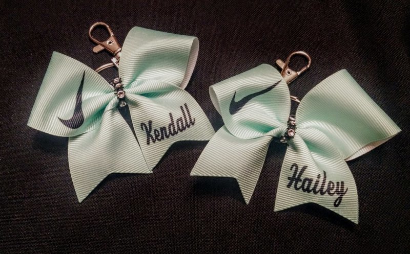 Nike Mint Green  PERSONALIZED Keychain