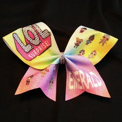 LOL Surprise PERSONALIZED Glitter Bow