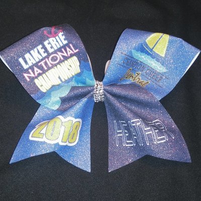 CCC Lake Erie Nationals PERSONALIZED Glitter Bow