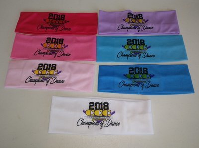 CCC 2018 Champions of Dance Headband