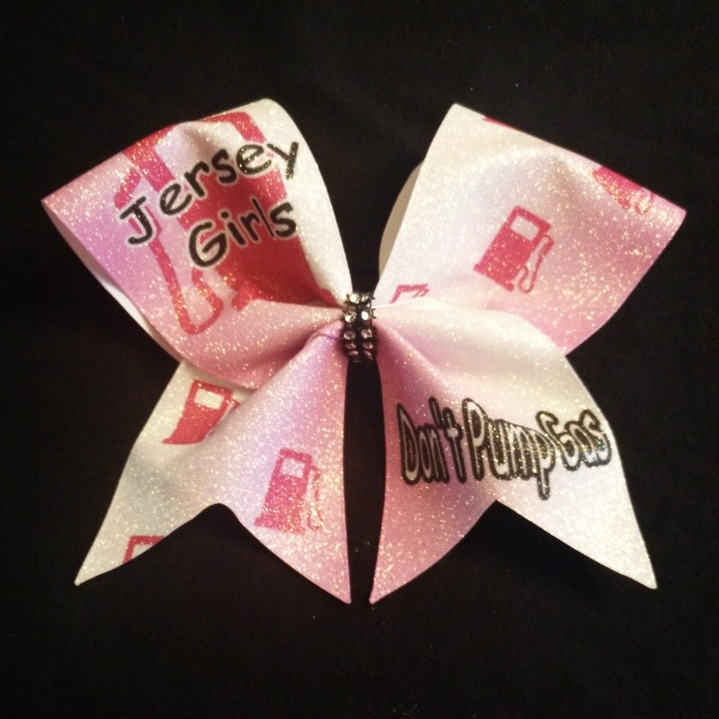 Jersey Girls Glitter Bow