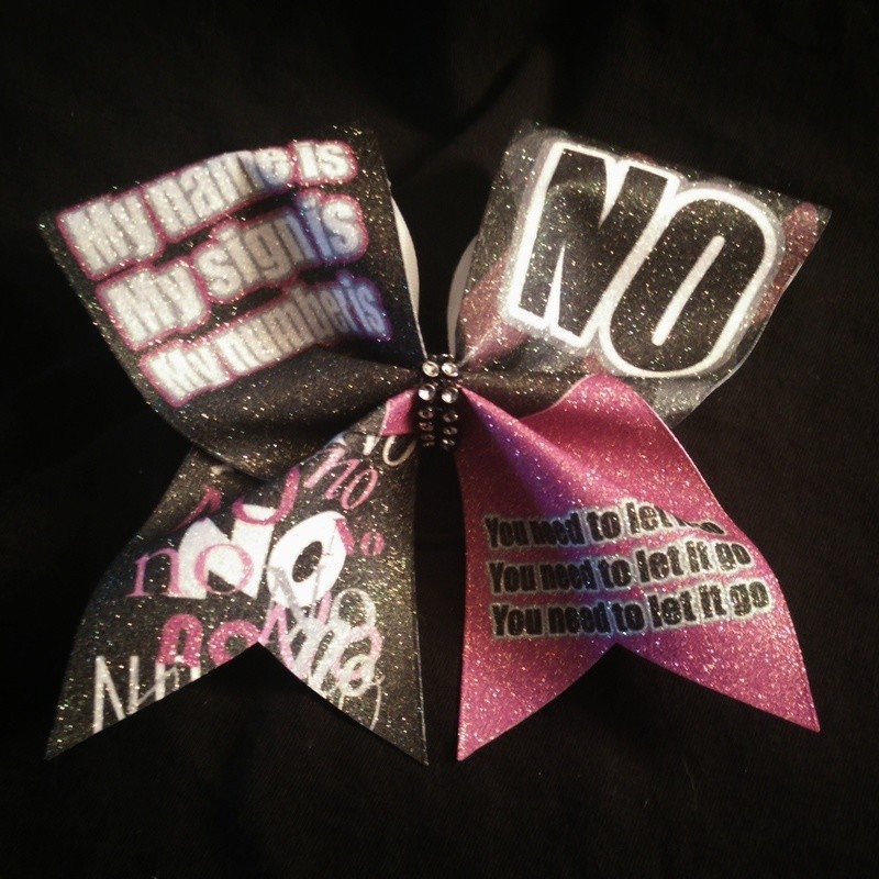 No Glitter Bow