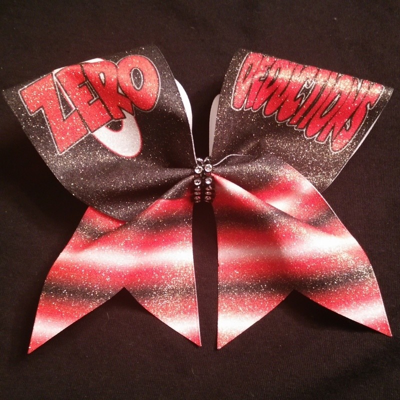 Zero Deductions Glitter Bow