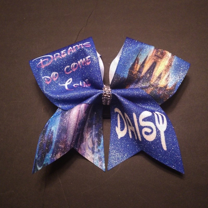 Dreams PERSONALIZED Glitter Bow