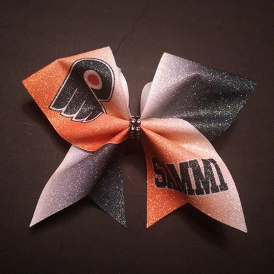Flyers PERSONALIZED Glitter Bow