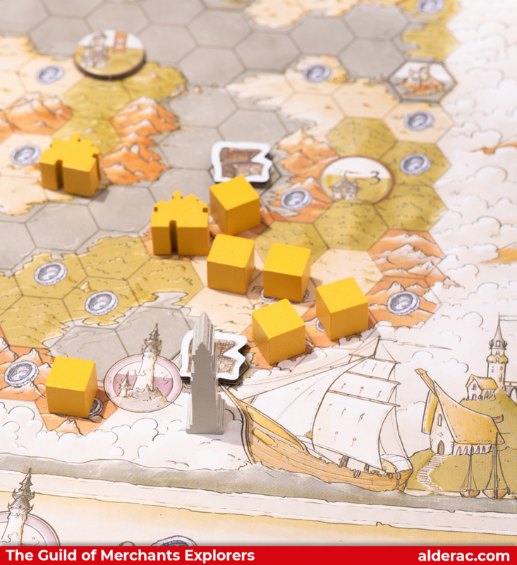 The Guild of Merchant Explorers Board Game