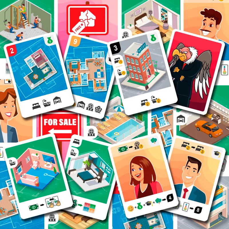 Off-Plan Card Game + Mini Expansion