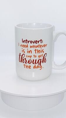 Introvert 15oz Mug