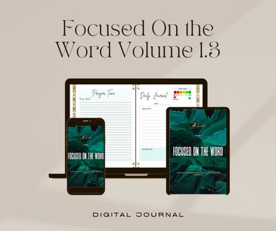 Digital Prayer Journal Volume 1.3