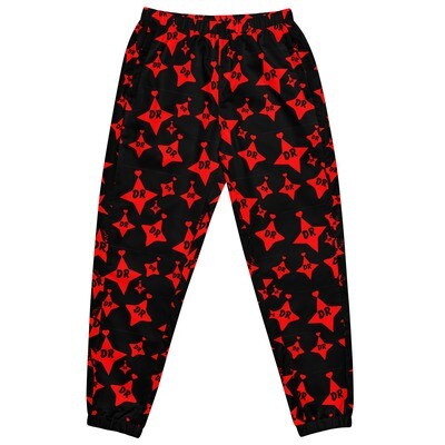 DR Designer Red Track Pants