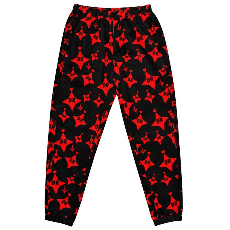 DR Designer Red Track Pants