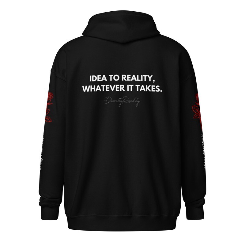 Essential Black Zip Up