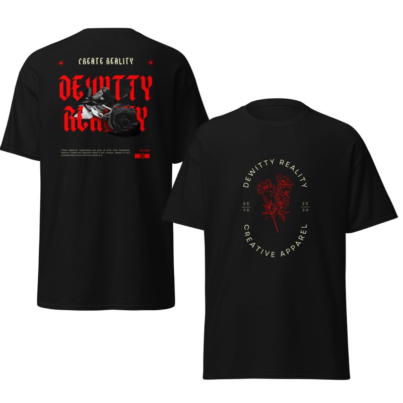 Rose Noir Softstyle Shirt