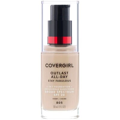 OUTLAST ALL DAY STAY FABULOUS – COVERGIRL.     805 Ivory